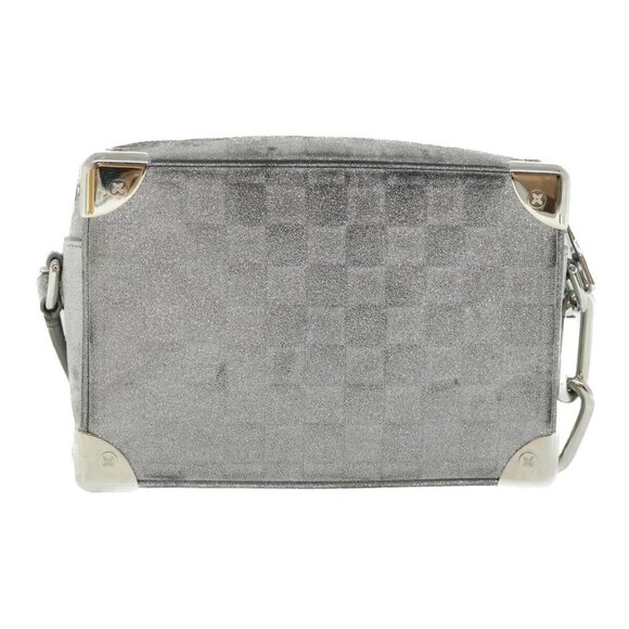 LOUIS VUITTON Damier Glitter Mini Soft Trunk Bag Silver - Picture 3 of 15
